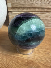 Load image into Gallery viewer, Rainbow Fluorite Sphere

