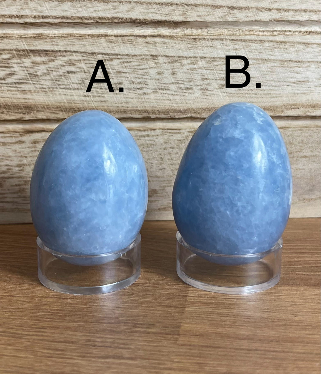 Blue Calcite egg