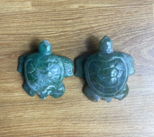 Load image into Gallery viewer, Moss Agate Turtles
