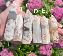 Load image into Gallery viewer, Flower Agate Crystal Towers

