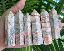 Load image into Gallery viewer, Pink Zebra Jasper Towers
