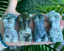 Load image into Gallery viewer, Moss Agate Goddess Bodies
