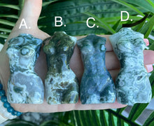 Load image into Gallery viewer, Moss Agate Goddess Bodies
