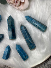 Load image into Gallery viewer, Blue Apatite Crystal Towers
